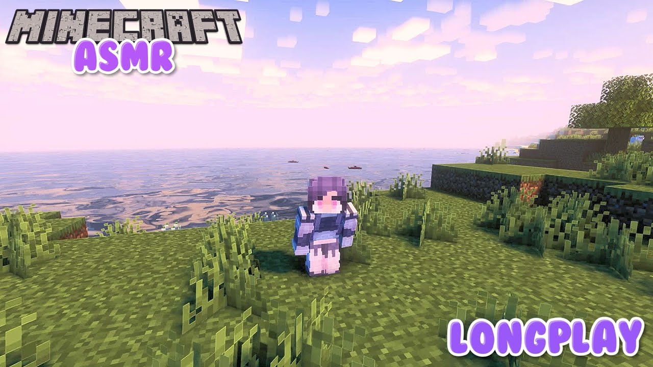 Minecraft ASMR | Relaxing Sounds Only | No Talking