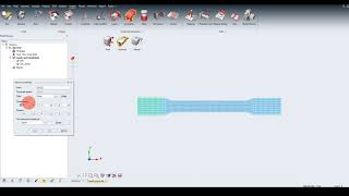 Learn Analysis with Altair SimLab: Large-Strain Plasticity Analysis in a Test Coupon