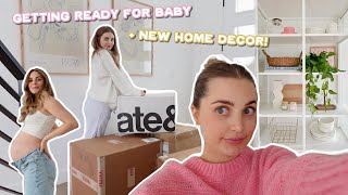 getting our house ready for baby, renovations + maternity pics!!