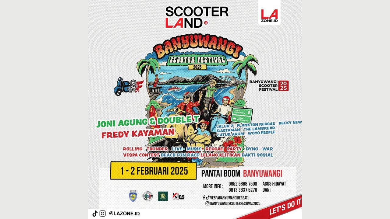 LIVE BANYUWANGI SCOOTER FESTIVAL 2025 ( DAY 1 )
