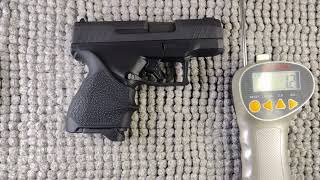 Taurus GX4 Trigger Pull Weight ... Is it stock??