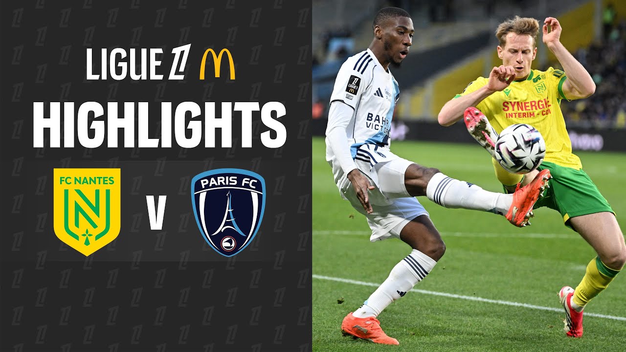 [Highlight] France Ligue 1 : น็องต์ vs ปารีส เอฟซี (18-01-69)