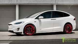 T sportline can take your model x and turn it into a luxurious sporty
mid-size sedan fitting of vehicle that achieve 0-60mph in 3.2 seconds.
base car ●...