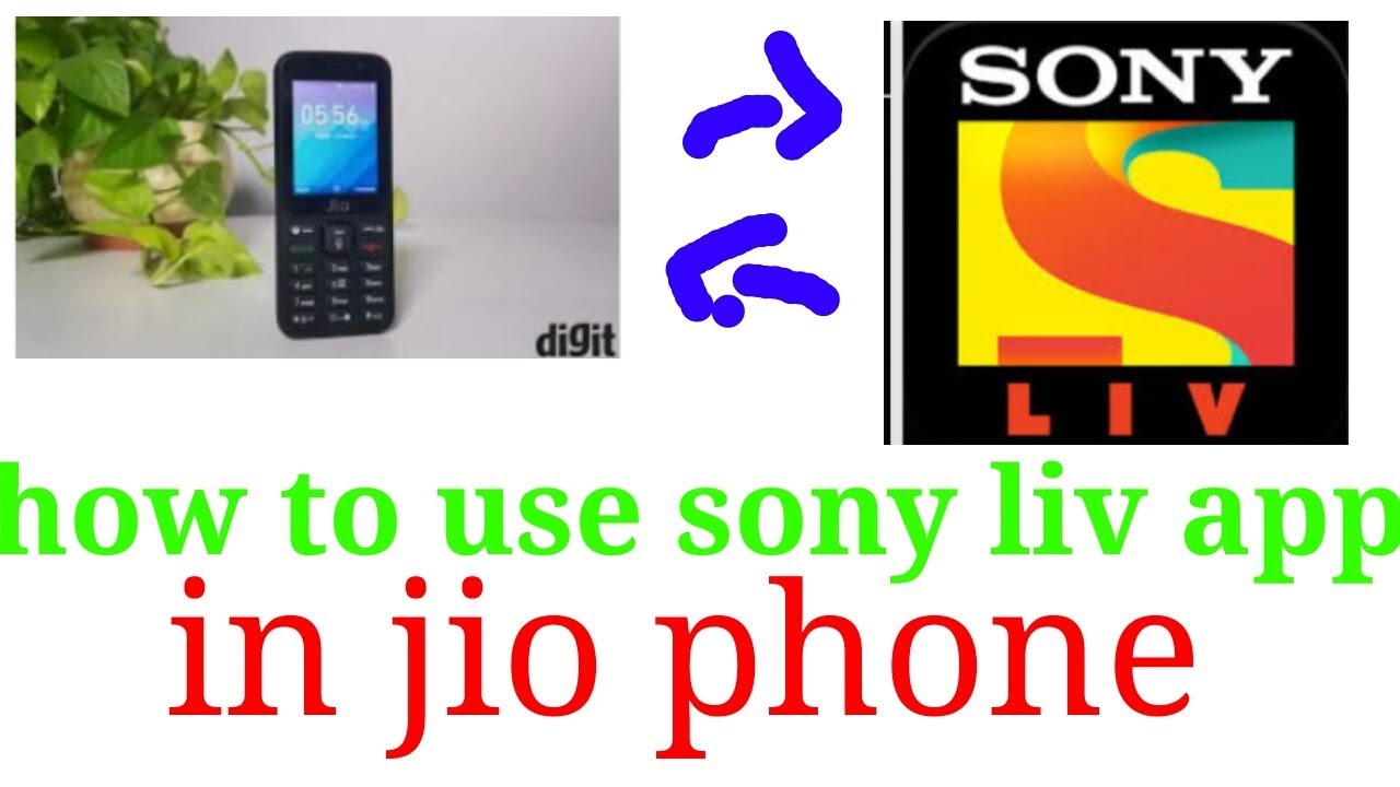 How to use sony liv app in jio phone by technical Jabalpur YouTube