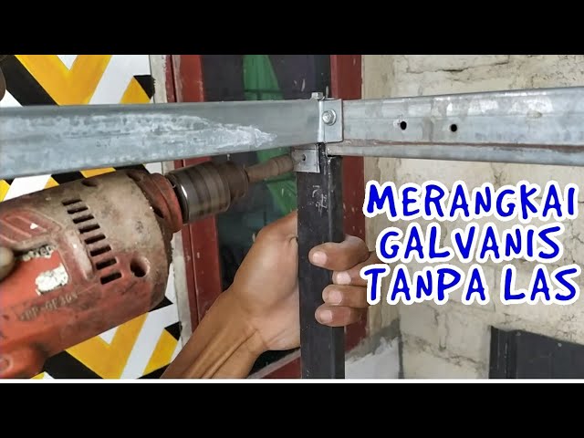 Tutorial Cara Merangkai Rangkaian Hollow Galvanis Tanpa Las | Bending Manual Banget Untuk Pemula - Youtube