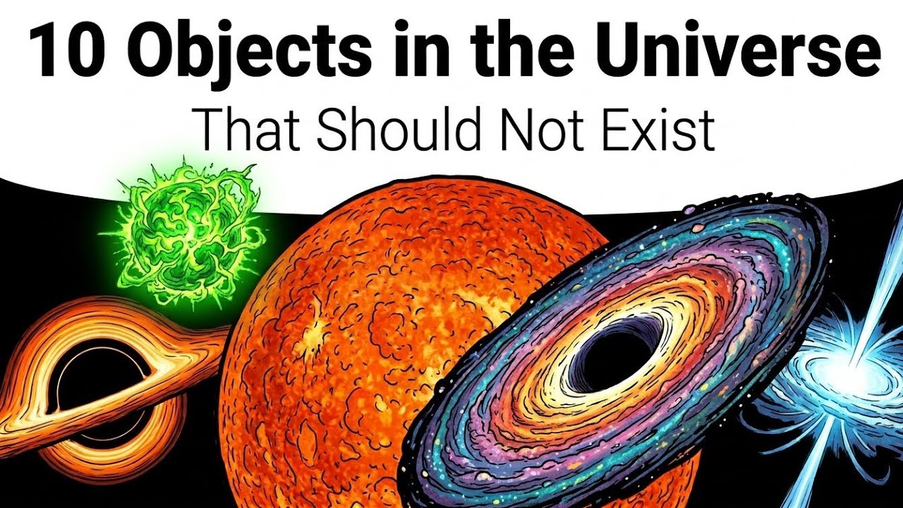 10 Objects in the Universe That Should Not Exist - YouTube