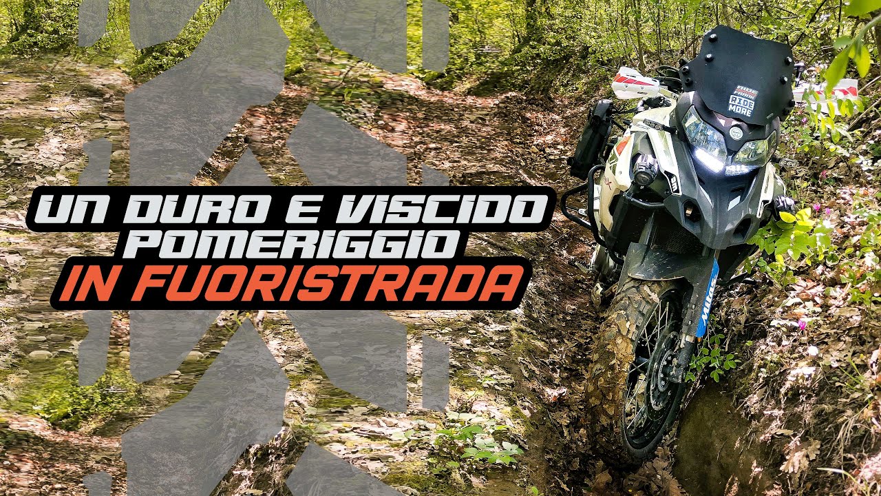 Un duro e viscido pomeriggio in fuoristrada - TRK 502X - RideWithFrank 43
