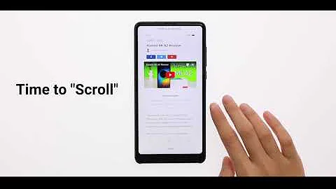 MIUI 10  How to easily share long articles مميزات واجهه شاومى