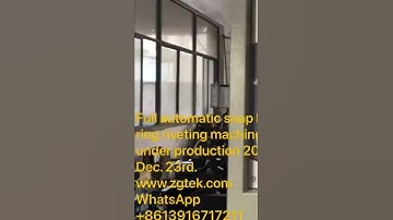 Steel strip snap band ring riveting machines ZGTEK WhatsApp +8613916717211