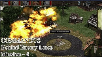 Commandos Behind Enemy Lines  Mission 4 | Behind Enemy Lines part 1
