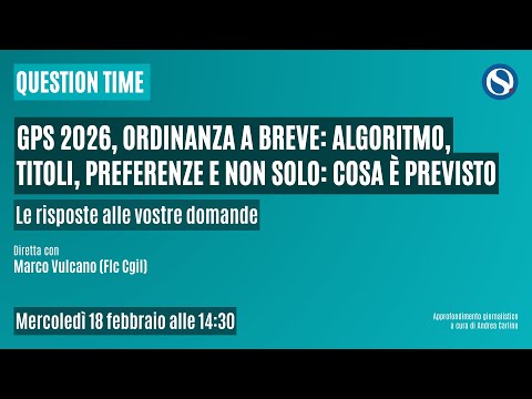 Video GPS 2026, aggiornamento tra febbraio e marzo: algoritmo, titoli, preferenze e non solo