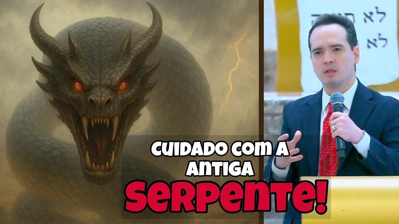 VIGIE COM A ANTIGA SERPENTE! | Pastor Menezes Bessa