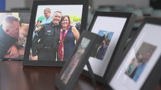Widow shares legacy of fallen North Texas police officer
