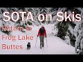 SOTA on Skis | Frog Lake Buttes | Summits on the Air