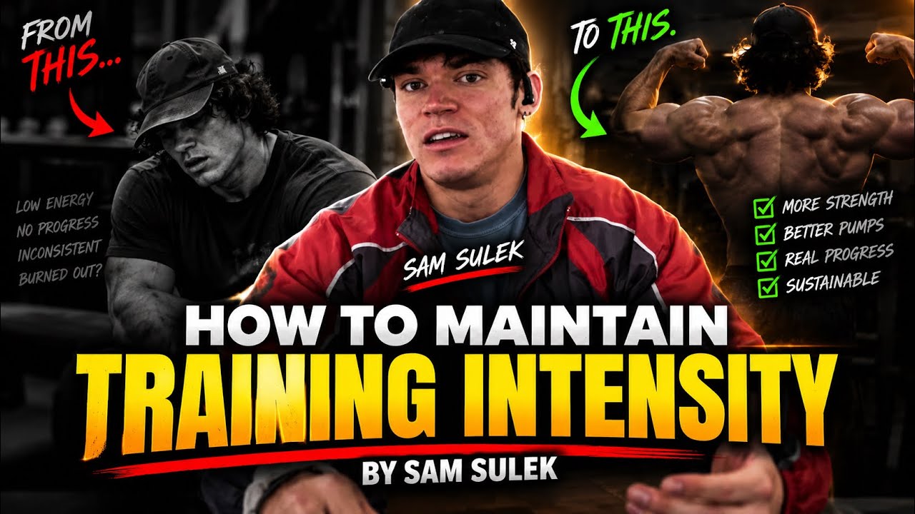 Sam Sulek Talks About Maintaining Training Intensity. - YouTube