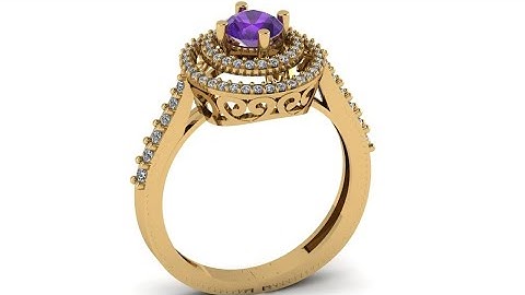 Making  Diamond Engagement Ring//MATRIX 9//#tutorial  /29