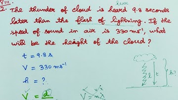 TN 10th SCIENCE PHYSICS |Unit 5 ACOUSTICS Numerical problems part-2 | Qn.2 | sums in tamil |2020