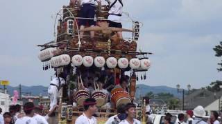 20160917 1028やわたんまち1日目年番神明町北條海岸集合場所にて
