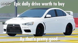 This car is PERFECT for daily drive | Roblox Car Driving Indonesia