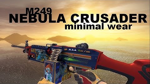 M249 | Nebula Crusader (minimal wear) Showcase