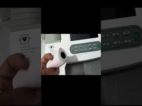 شكل بكرة رسم القلب الكهربائي قبل التركيب