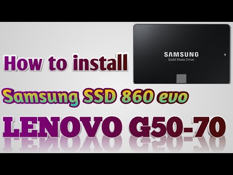 How to install SSD in Lenovo G50 -70 in Telugu || By JOHNTECHTELUGU