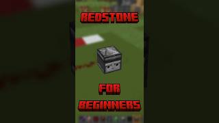 REDSTONE FOR BEGINNERS: The observer! #minecraft #tutorial #redstone