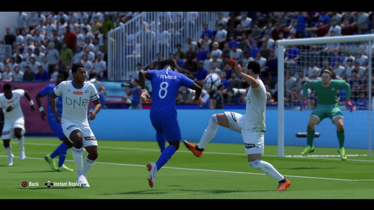 FIFA 19 Ousmane Dembélé goal