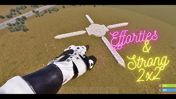 Effortless & Strong 2x2 Base Build | Rust Building Guide with Multi TC, Peackdowns,360° Roof Peaks