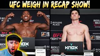 UFC Edmonton Buckley vs Malott Predictions & Betting Breakdown | Weigh In Recap Show