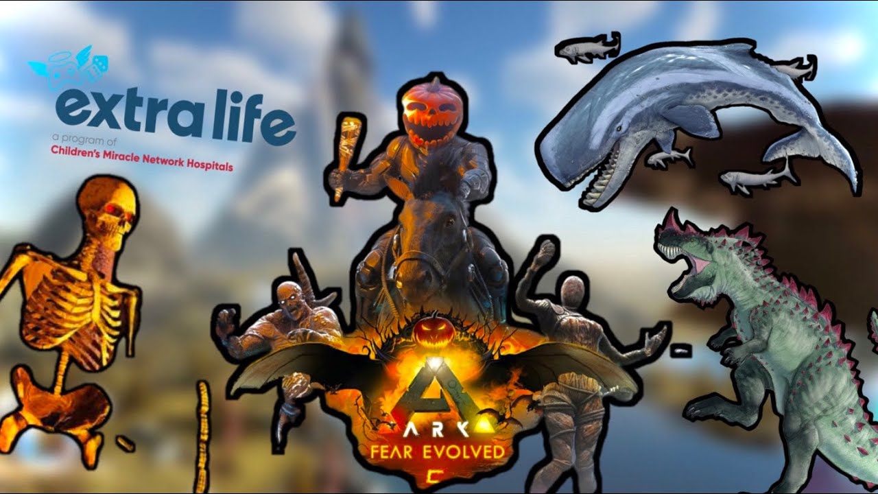 Ark Fear Evolved 5! Extra Life Stream! Fjordur Update, And More! Ark Weekly News Ep 4!