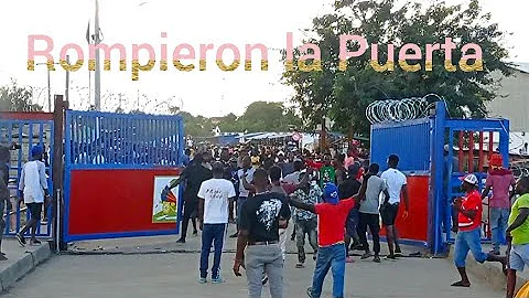 Haitanos rompen y abren puerta Fronteriza de Juana...