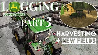 Farming Simulator 2017 - Harvesting and Creating Fields Part 3
