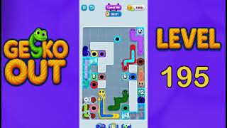 Gecko Out Level 195 Solution | Step by Step Walkthrough