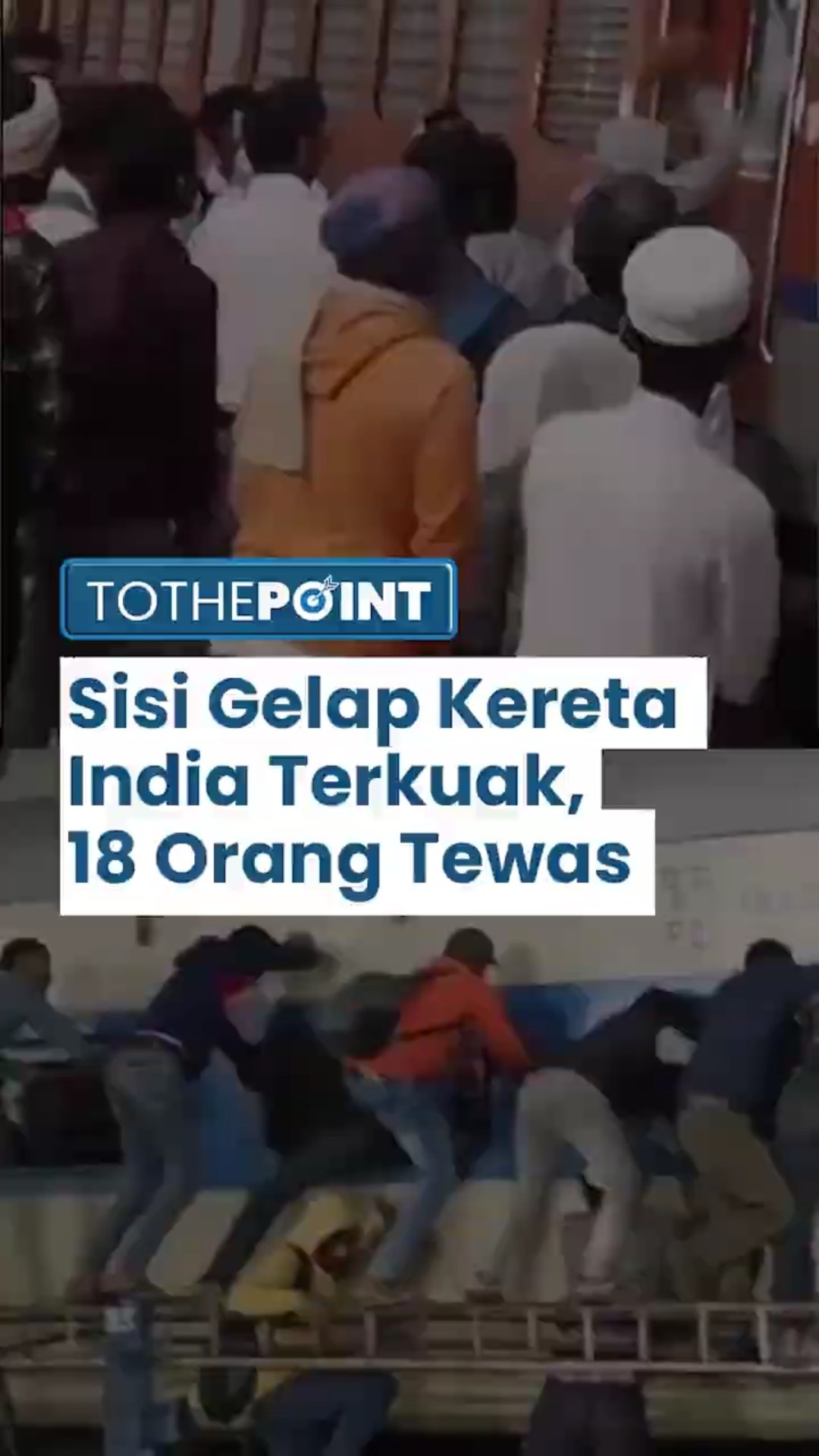 Sisi Gelap Kereta India Terkuak! Tragedi 18 Orang Meninggal Karena Desak-desakan Berebut Naik Kereta