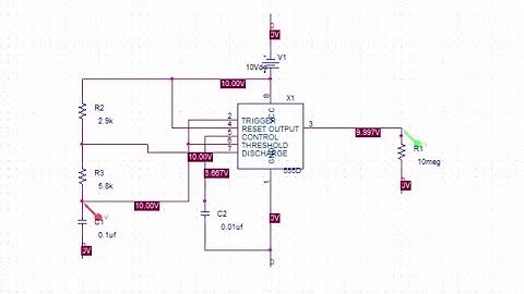 astable multivibrator circuit using NE 555 timer IC.|vtu|Analog and digital electronics