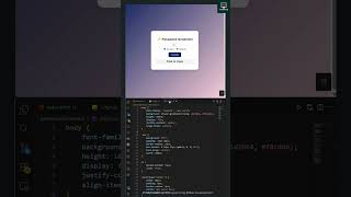 Build Your Own Password Generator – Every Dev Needs This! #shorts