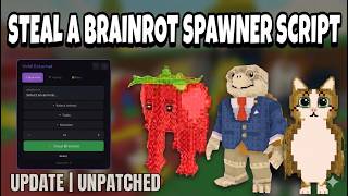 [NO KEY] NEW Steal a Brainrot Script! (Roblox) | Tradable Steal a Brainrot Spawner Script