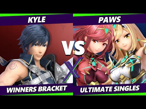 S@X 459 - Kyle (Chrom) Vs. paws (Pyra Mythra) Smash Ultimate - SSBU