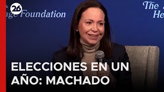  Venezuela  Mara Corina Machado Believes An Election Is Possible Within A Year