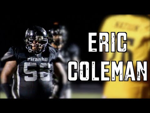 🔥🔥 DT/NT Eric Coleman 2017 Football Highlights