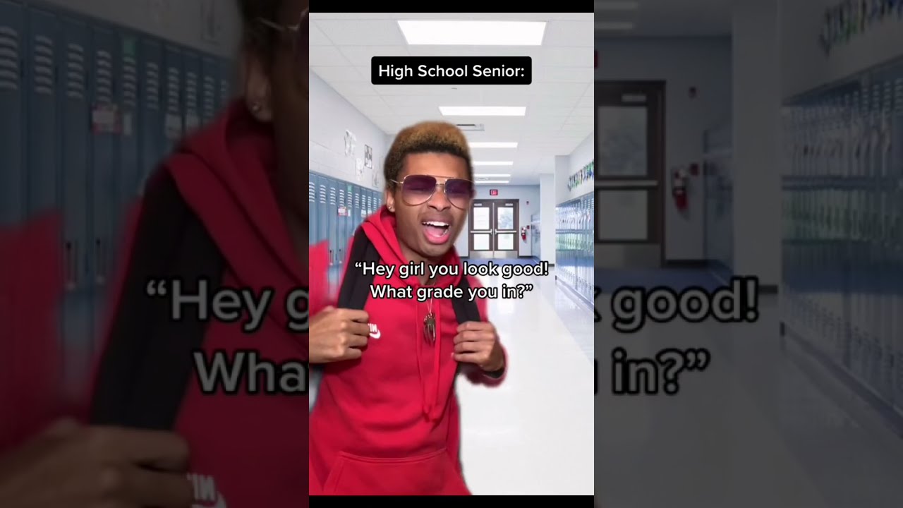 When High School Senior Boys Hit On Freshman Girls☠️ 