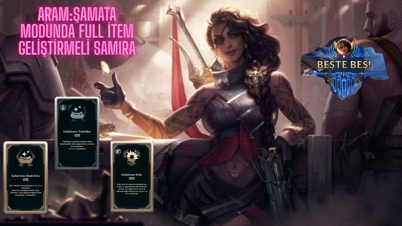 ARAMDA SAMİRA ÇOK GUÇLÜ