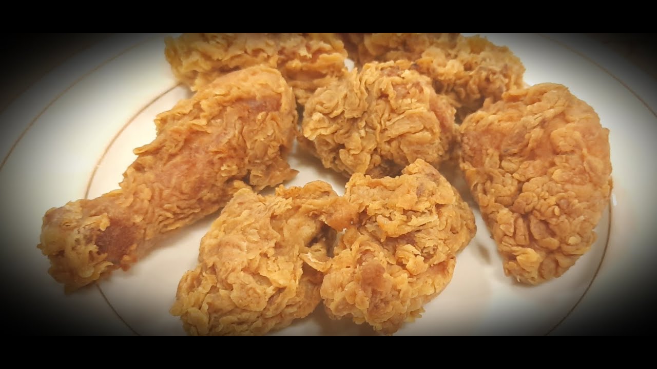 100% restaurant style // (crispy fried chicken)// at home..... - YouTube