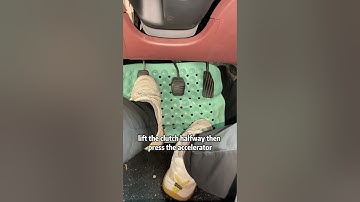 Car launch sprint method!#driving #tips #howto #manual #skills #car