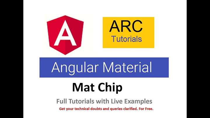 Angular Material Tutorial - Angular Material Chips Tutorials | Angular Tutorials For Beginners