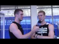 Marshall Plumlee Interviews Mason Plumlee (Brooklyn Nets Training Camp)
