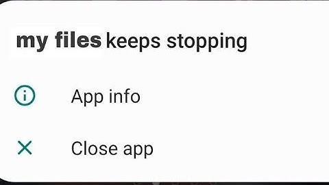 Fix my files not opening samsung 2024 | my files keeps stopping samsung problem 2024