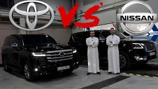 2022 Toyota Landcruiser VXR vs Nissan Patrol Platinium