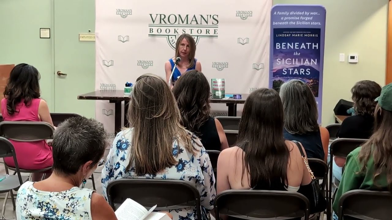 Lindsay Marie Morris Reads Beneath the Sicilian Stars at Vroman's Bookstore in Pasadena